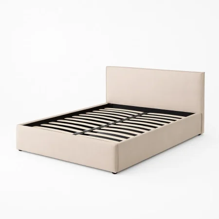 Cama canapé beige desenfundable 166x215x96cm - Ixia - 613734IX - foto-blanco