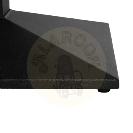 Patas para mesa en hierro negro aptas para tableros cuadrados hasta y redondos hasta 80cm 43x43x72cm - Ixia - 614062IX - foto-secundaria-4