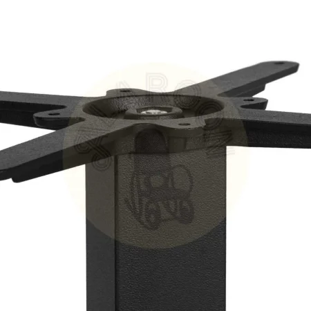 Patas para mesa en hierro negro estilo contract 45x45x72cm - Ixia - 614063IX - foto-secundaria-1