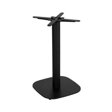 Patas para mesa en hierro fundido negro aptas para tableros cuadrados y redondos 42x42x72cm - Ixia - 614064IX - foto-blanco