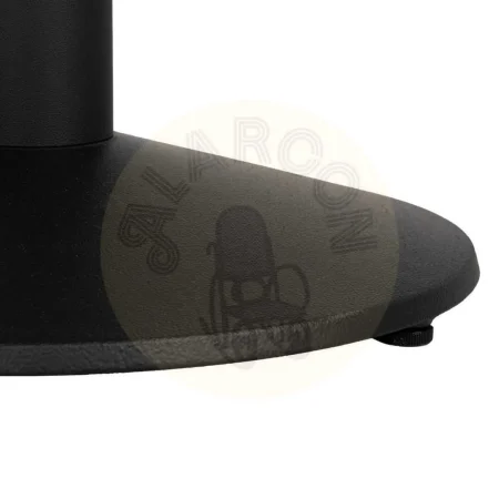Patas para mesa en hierro negro contract aptas para tableros cuadrados y redondos 43x43x72cm - Ixia - 614066IX - foto-secundaria-3