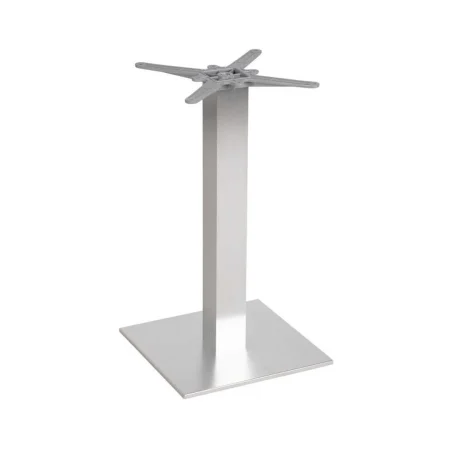 Patas para mesa aluminio cromado aptas para exterior 45x45x72cm - Ixia - 614068IX - foto-blanco