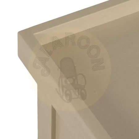 Mesita en DM color crema con cajón 43x33x66cm - Ixia - 614089IX - foto-secundaria-2