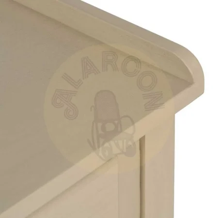 Mesita en DM color crema con cajón 43x33x66cm - Ixia - 614089IX - foto-secundaria-5