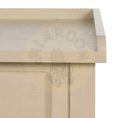 Mesita en DM color crema con cajón 43x33x66cm - Ixia - 614089IX - foto-secundaria-6