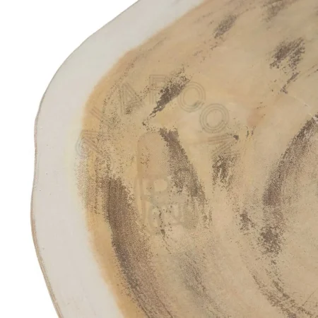 Mesa de centro blanco rozado en madera de suar 100x70x45cm - Ixia - 614100IX - foto-secundaria-1