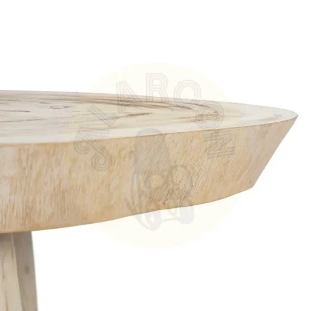 Mesa de centro blanco rozado en madera de suar 100x70x45cm - Ixia - 614100IX - foto-secundaria-3