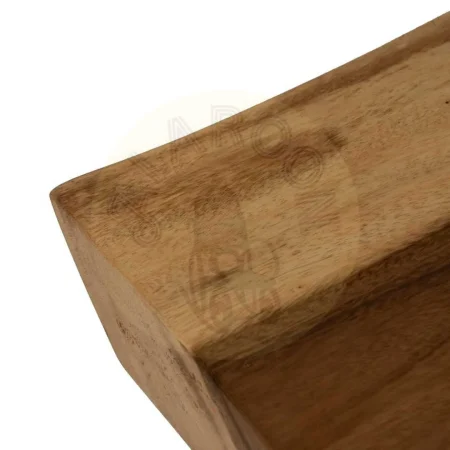 Mesa de centro madera de suar y hierro color natural tablero 7cm 150x70x45cm - Ixia - 614101IX - foto-secundaria-1