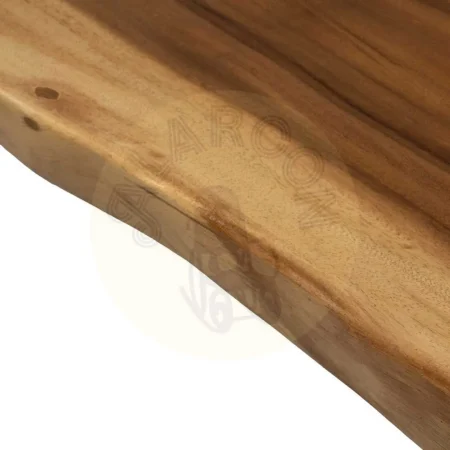 Mesa de comedor en madera de suar y hierro acabado natural 200x80x80cm - Ixia - 614102IX - foto-secundaria-5