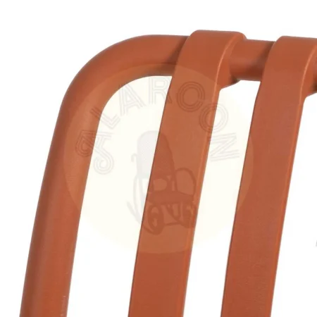 Silla apilable terracota de polipropileno 56x57x81cm - Ixia - 614310IX - foto-secundaria-5