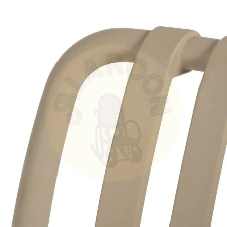 Silla apilable beige en polipropileno 50x58x80cm - Ixia - 614311IX - foto-secundaria-6