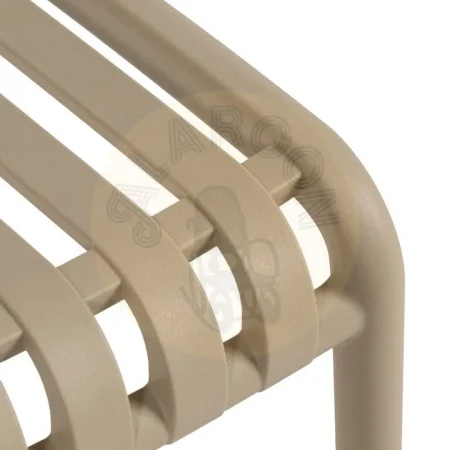 Silla apilable beige en polipropileno 50x58x80cm - Ixia - 614311IX - foto-secundaria-7