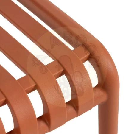 Silla apilable de polipropileno color terracota 50x58x80cm - Ixia - 614313IX - foto-secundaria-6
