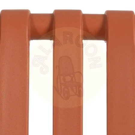 Silla apilable de polipropileno color terracota 50x58x80cm - Ixia - 614313IX - foto-secundaria-8