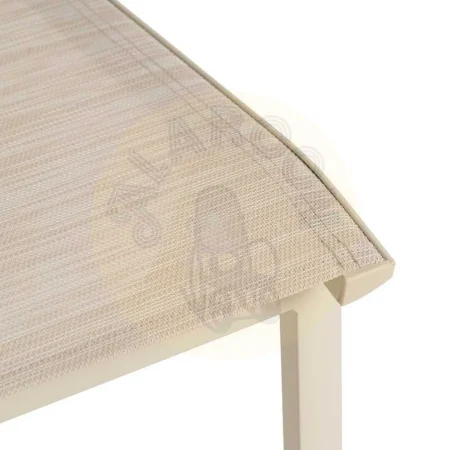 Silla apilable de aluminio y textileno 49x62x90cm - Ixia - 614436IX - foto-secundaria-5