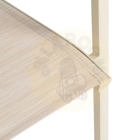 Silla apilable de aluminio y textileno apta para exterior 57x62.50x88cm - Ixia - 614438IX - foto-secundaria-7