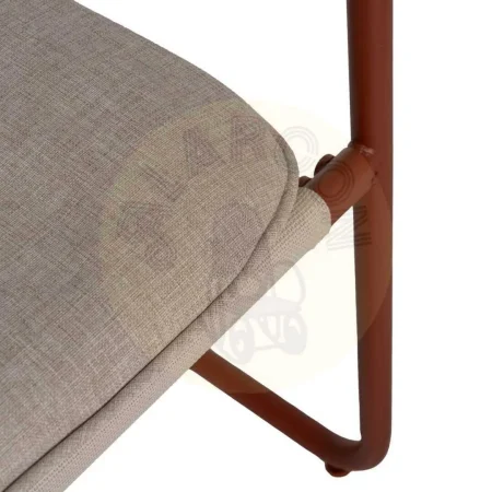 Conjunto de jardín en acero 1 sofá 2 sillones y mesa de centro con tablero de cristal templado 1x0x0cm - Ixia - 614444IX - foto-secundaria-9