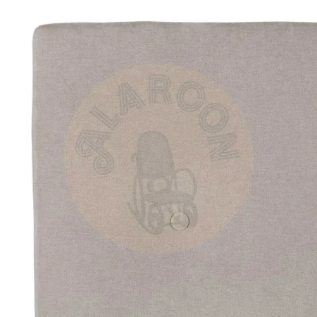 Cabecero tapizado en tejido crema con relleno de fibra 300gr y estructura en DM 100x8x125cm - Ixia - 614469IX - foto-secundaria-1