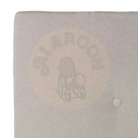 Cabecero en tejido crema con relleno de fibra para dormitorio 165x8x125cm - Ixia - 614470IX - foto-secundaria-1