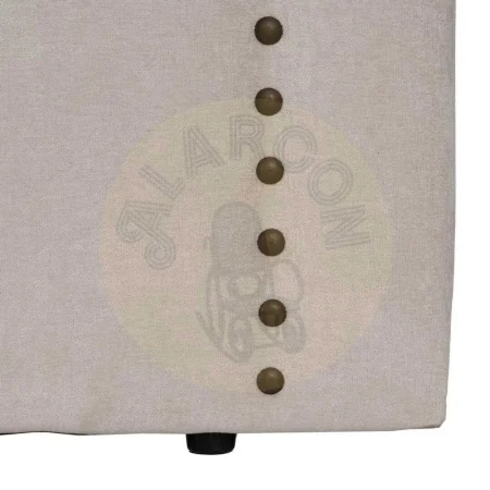Cabecero crema en tejido para dormitorio 165x7x125cm - Ixia - 614471IX - foto-secundaria-4