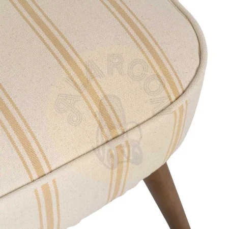 Sillón Rayas miel en madera de caucho 54x64x73cm - Ixia - 614510IX - foto-secundaria-6