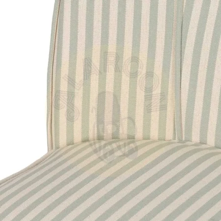 Sillón Rayas verde en madera de caucho 54x64x73cm - Ixia - 614512IX - foto-secundaria-5