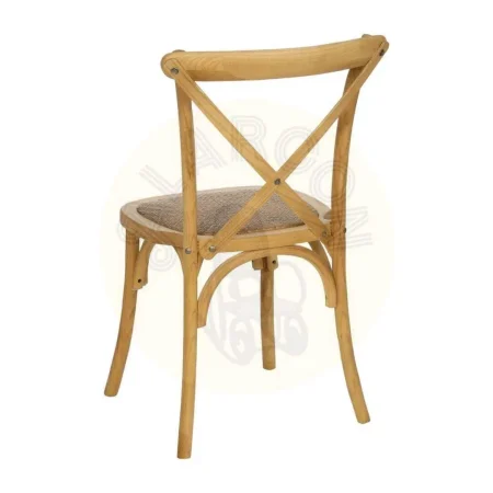 Silla Aspas en madera de olmo y ratán natural 50x56x87cm - Ixia - 614569IX - foto-secundaria-2