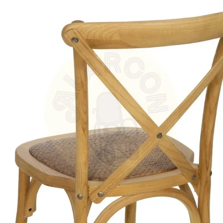 Silla Aspas en madera de olmo y ratán natural 50x56x87cm - Ixia - 614569IX - foto-secundaria-8