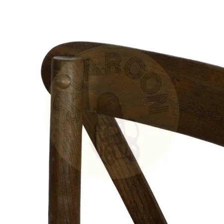 Silla Aspas en madera de olmo marrón 50x56x87cm - Ixia - 614570IX - foto-secundaria-5