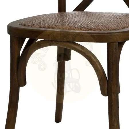 Silla Aspas en madera de olmo marrón 50x56x87cm - Ixia - 614570IX - foto-secundaria-6