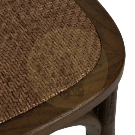 Silla Aspas en madera de olmo marrón 50x56x87cm - Ixia - 614570IX - foto-secundaria-8