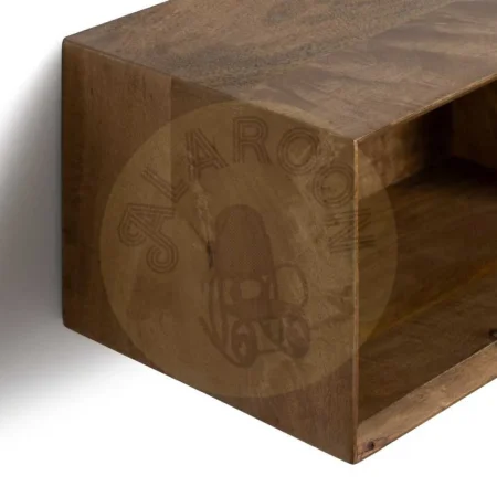Mesita flotante color miel en madera de mango 40.50x25x23cm - Ixia - 614591IX - foto-secundaria-2