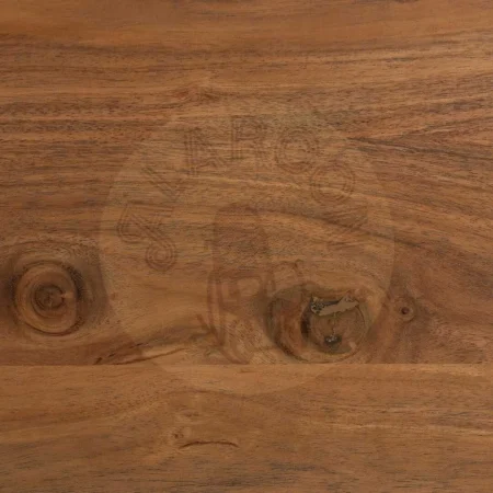 Mesa de comedor marrón de madera de acacia con patas regulables en 3 posiciones 180x90x77cm - Ixia - 614595IX - foto-secundaria-6