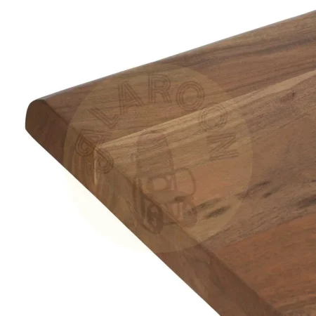 Mesa de comedor marrón en madera de acacia 280x100x77cm - Ixia - 614597IX - foto-secundaria-1