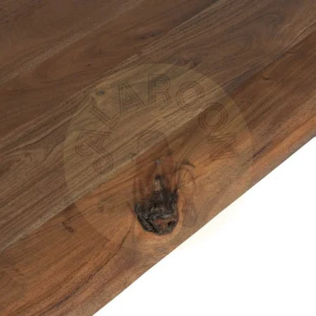 Mesa de comedor marrón en madera de acacia 280x100x77cm - Ixia - 614597IX - foto-secundaria-2