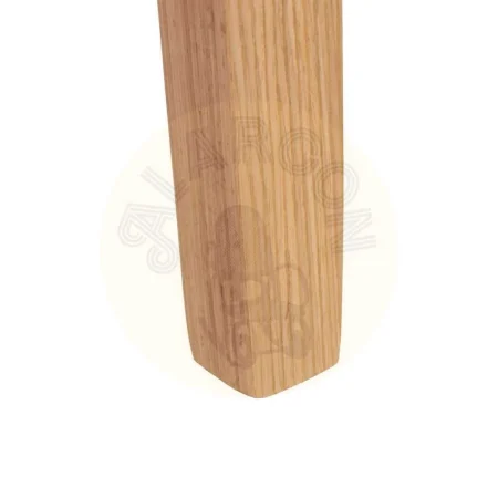 Silla tapizada en tejido beige y marrón con estructura en madera de haya 51x55x75cm - Ixia - 614598IX - foto-secundaria-11