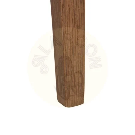 Silla tapizada en tejido gris marrón con estructura de madera de haya 51x55x75cm - Ixia - 614600IX - foto-secundaria-7