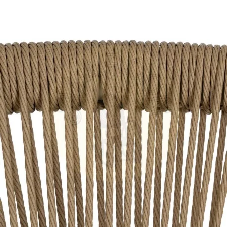 Silla apilable beige en polipropileno con cuerda de polietileno 56x52x76cm - Ixia - 614706IX - foto-secundaria-8