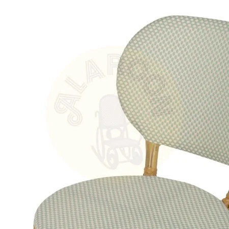Silla aguamarina de aluminio y textileno apilable 47x60x79cm - Ixia - 614720IX - foto-secundaria-4