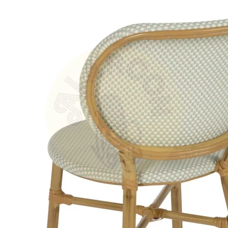 Silla aguamarina de aluminio y textileno apilable 47x60x79cm - Ixia - 614720IX - foto-secundaria-8