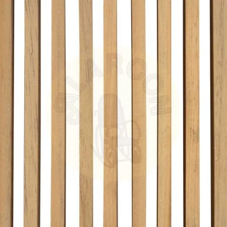 Estante natural de madera de teca reciclada para salón 100x21x20cm - Ixia - 614734IX - foto-secundaria-4