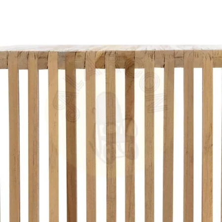 Set de 3 mesas auxiliares en madera de teca natural 65x30x66cm - Ixia - 614738IX - foto-secundaria-9