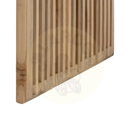 Set de 3 mesas auxiliares en madera de teca reciclada acabado natural 41x34x50cm - Ixia - 614740IX - foto-secundaria-10