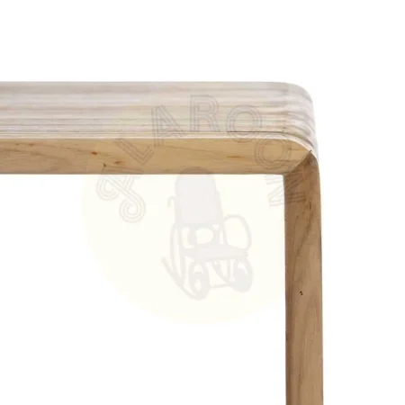 Set de 3 mesas auxiliares en madera de teca reciclada acabado natural 41x34x50cm - Ixia - 614740IX - foto-secundaria-6