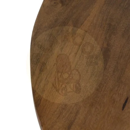 Mesa de centro en madera de mango para salón 100x100x46cm - Ixia - 614766IX - foto-secundaria-1