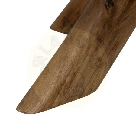 Mesa de centro en madera de mango para salón 100x100x46cm - Ixia - 614766IX - foto-secundaria-6
