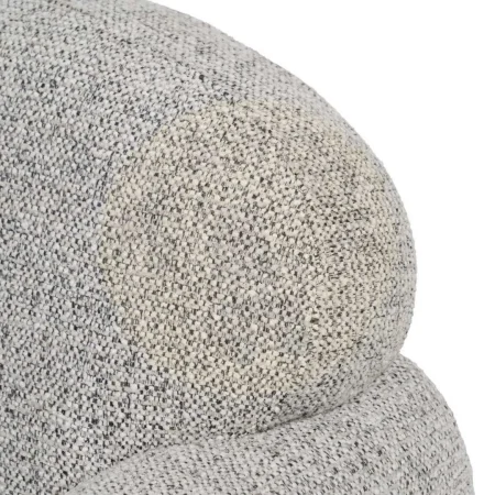 Sillón jaspeado de tejido para salón con estructura de madera y relleno de foam 81x75x82cm - Ixia - 614779IX - foto-secundaria-6