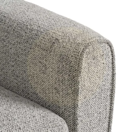 Sillón jaspeado de tejido para salón con estructura de madera y relleno de foam 81x75x82cm - Ixia - 614779IX - foto-secundaria-8