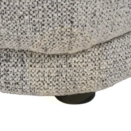 Sillón bicolor tapizado en tejido 100% poliéster 78x81x74cm - Ixia - 614783IX - foto-secundaria-11