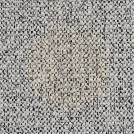 Sillón bicolor tapizado en tejido 100% poliéster 78x81x74cm - Ixia - 614783IX - foto-secundaria-9